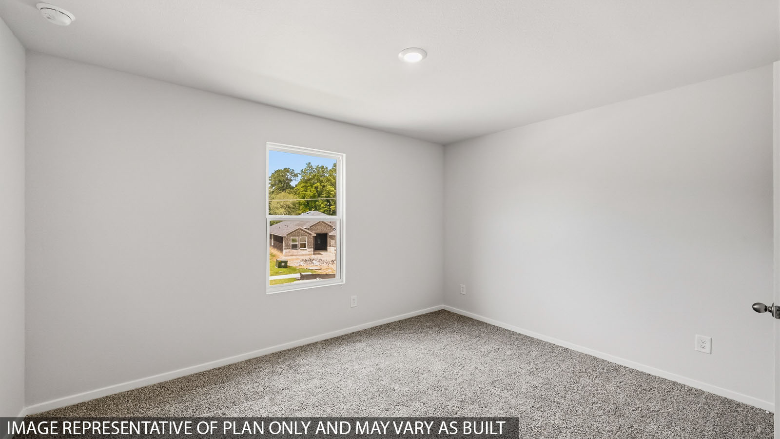 bedroom with carpet flooring
