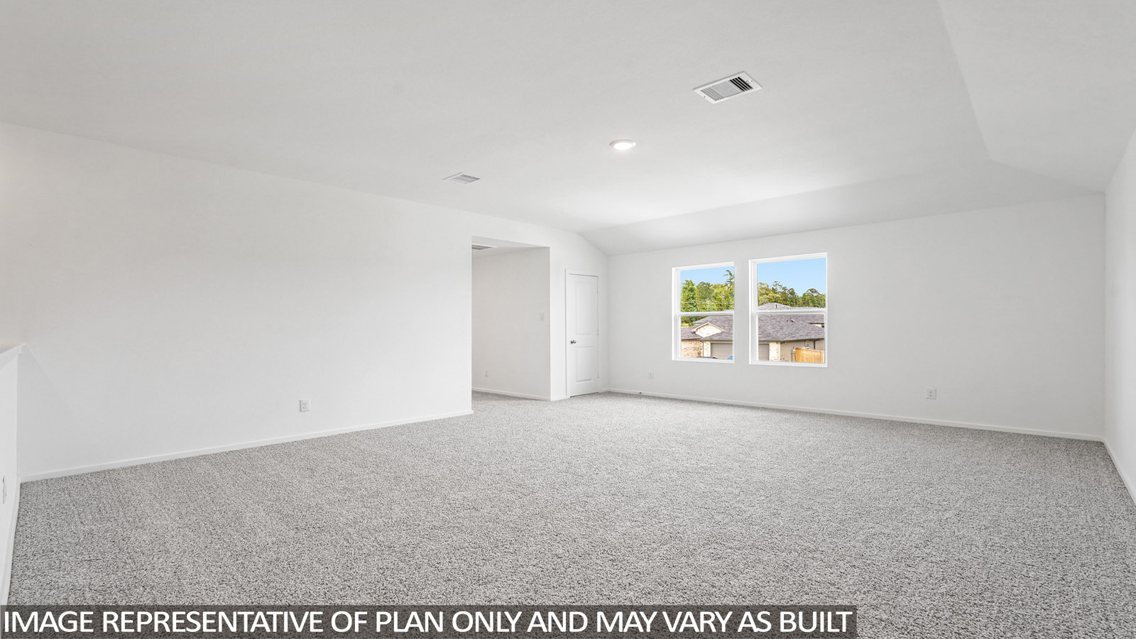 bedroom with carpet flooring