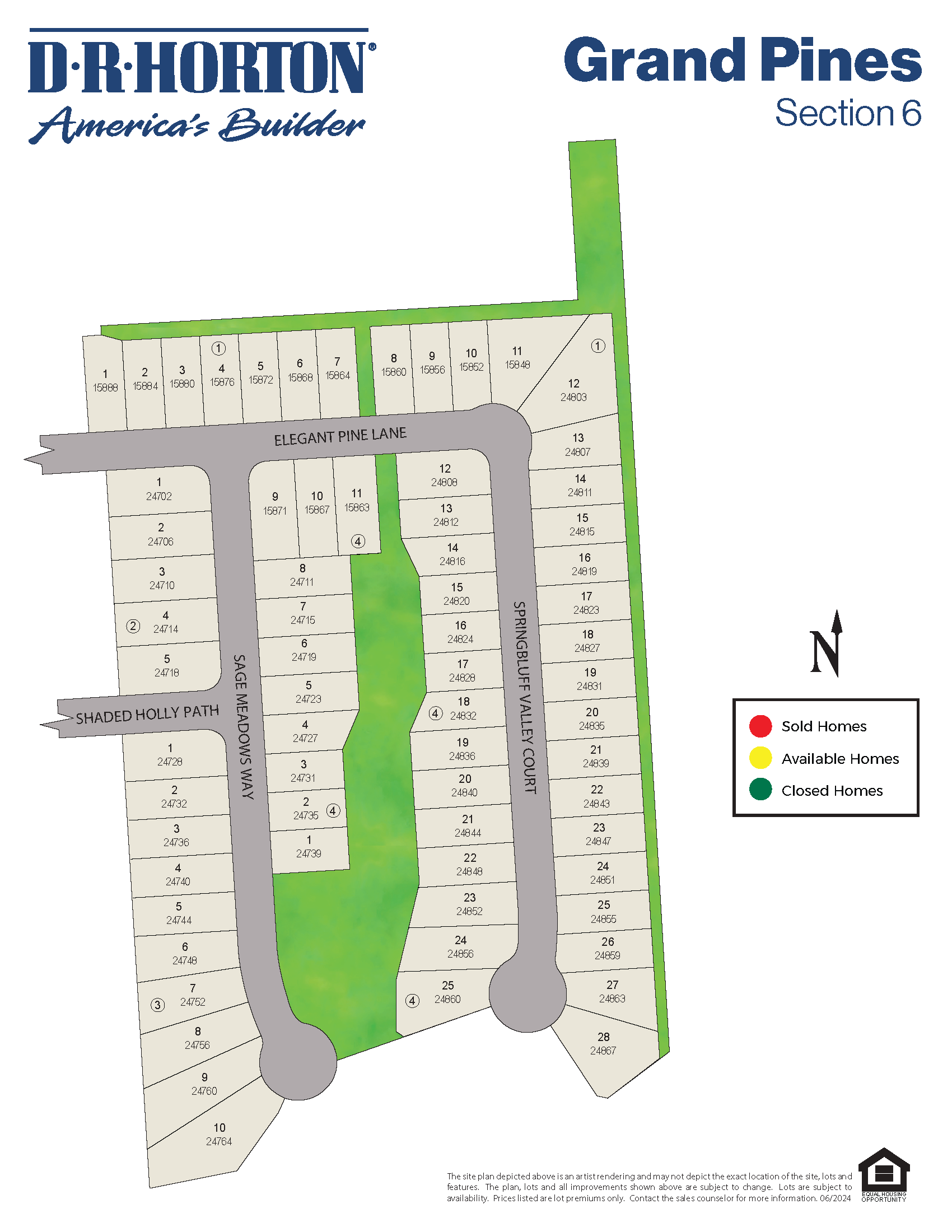Static Lot Map