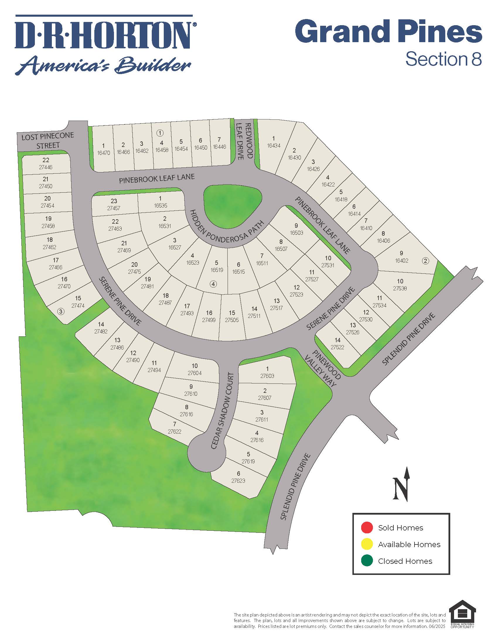 Static Lot Map
