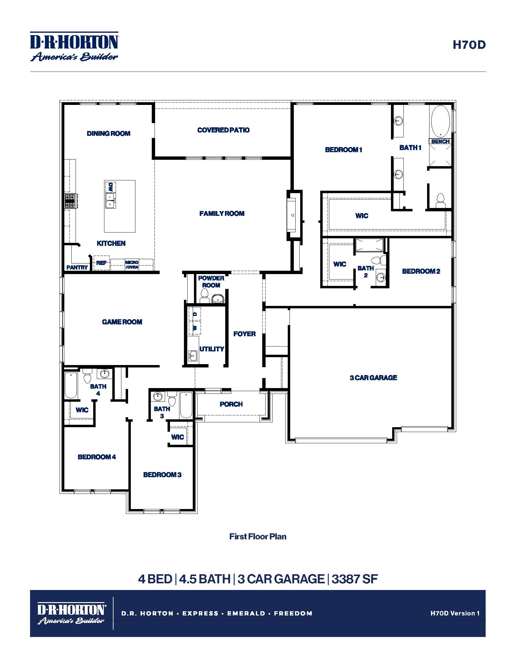 H70D Floorplan