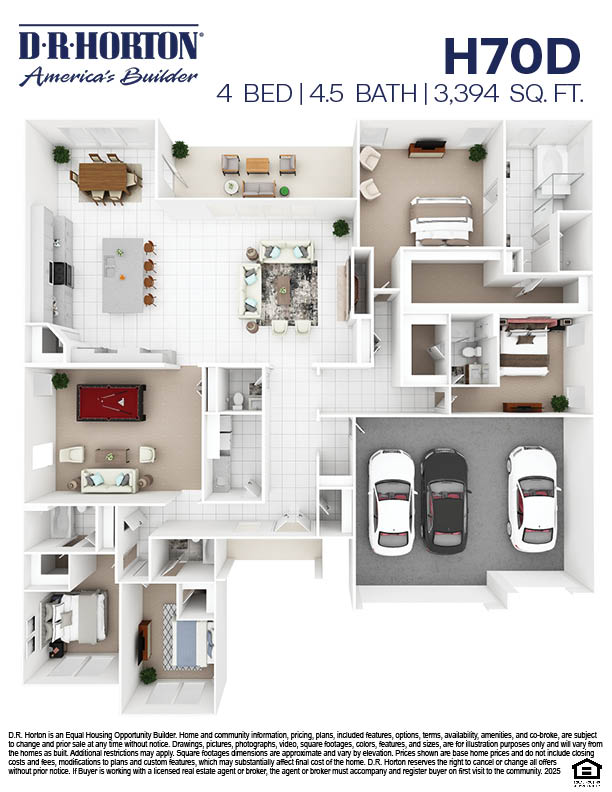 H70D Staged Rendering