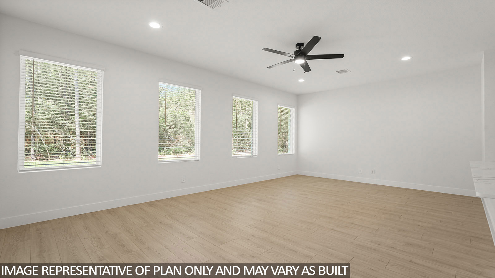 Secondary Living room, game room, bonus room area