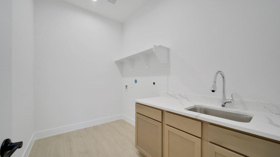 Utility room with storage