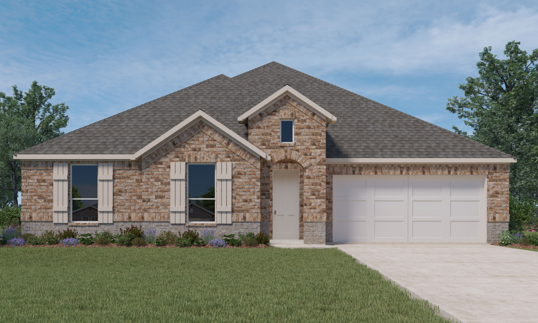 Floor Plan in Fosters Ridge Modern Conroe, TX D.R. Horton