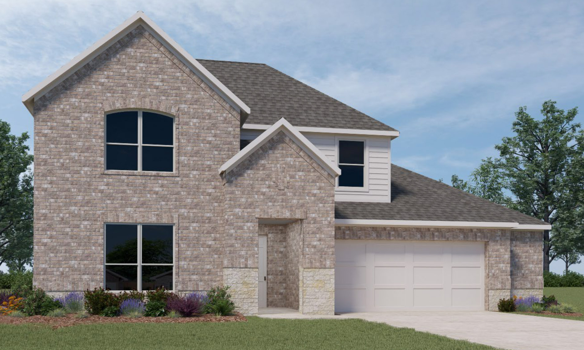 Floor Plan in Fosters Ridge Modern Conroe, TX D.R. Horton