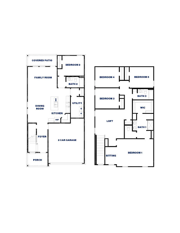 X30M First-Story Floor Plan