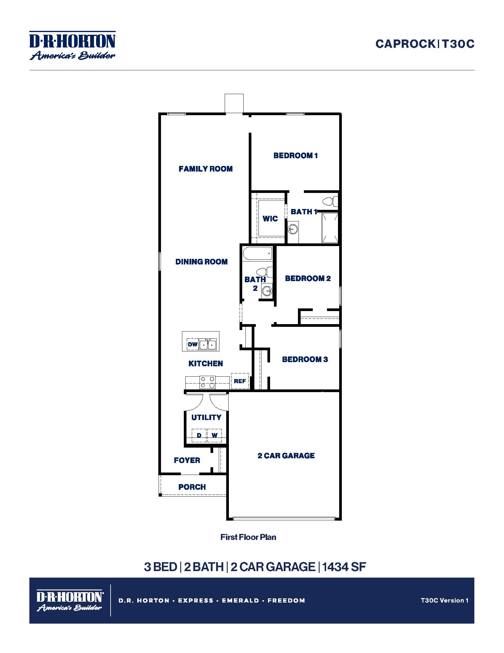 Caprock Floorplan