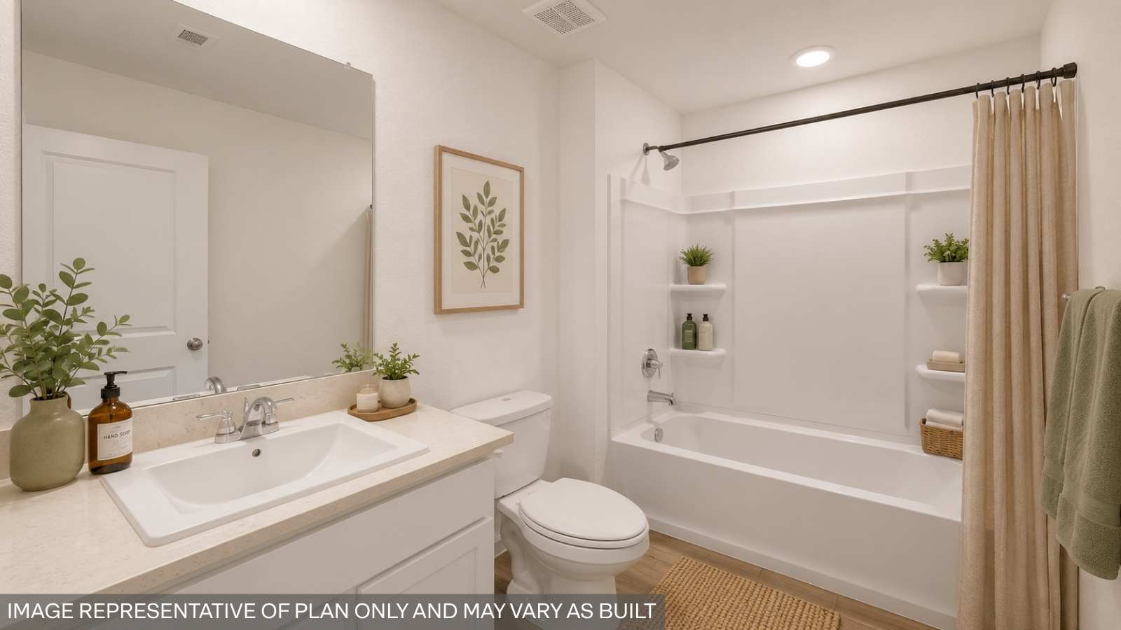 secondary bathroom