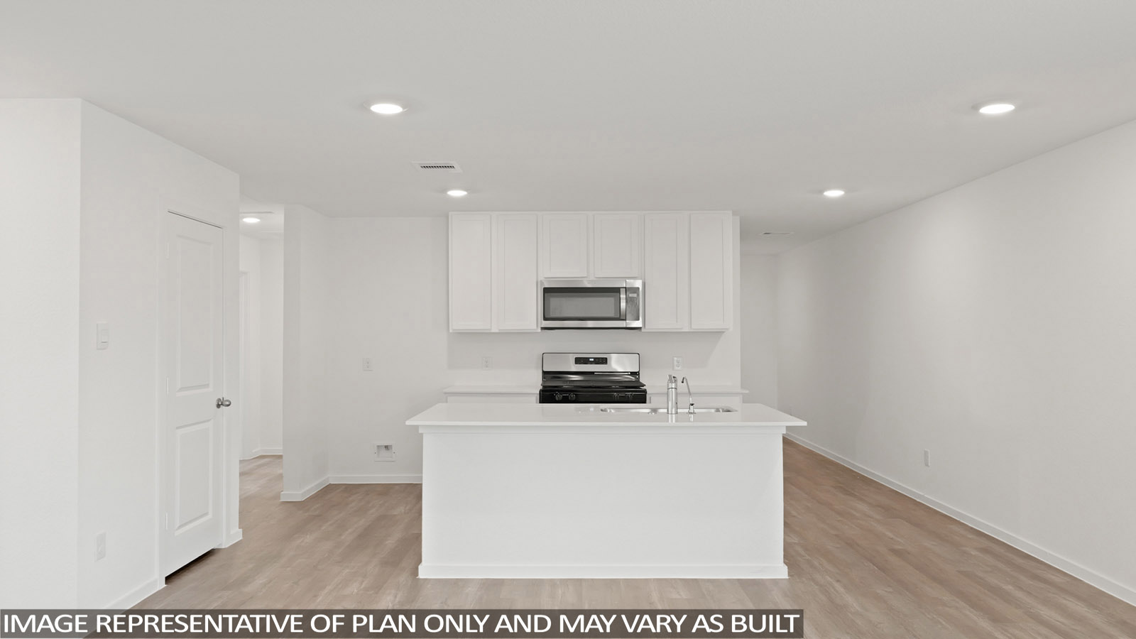 kitchen with quartz countertops