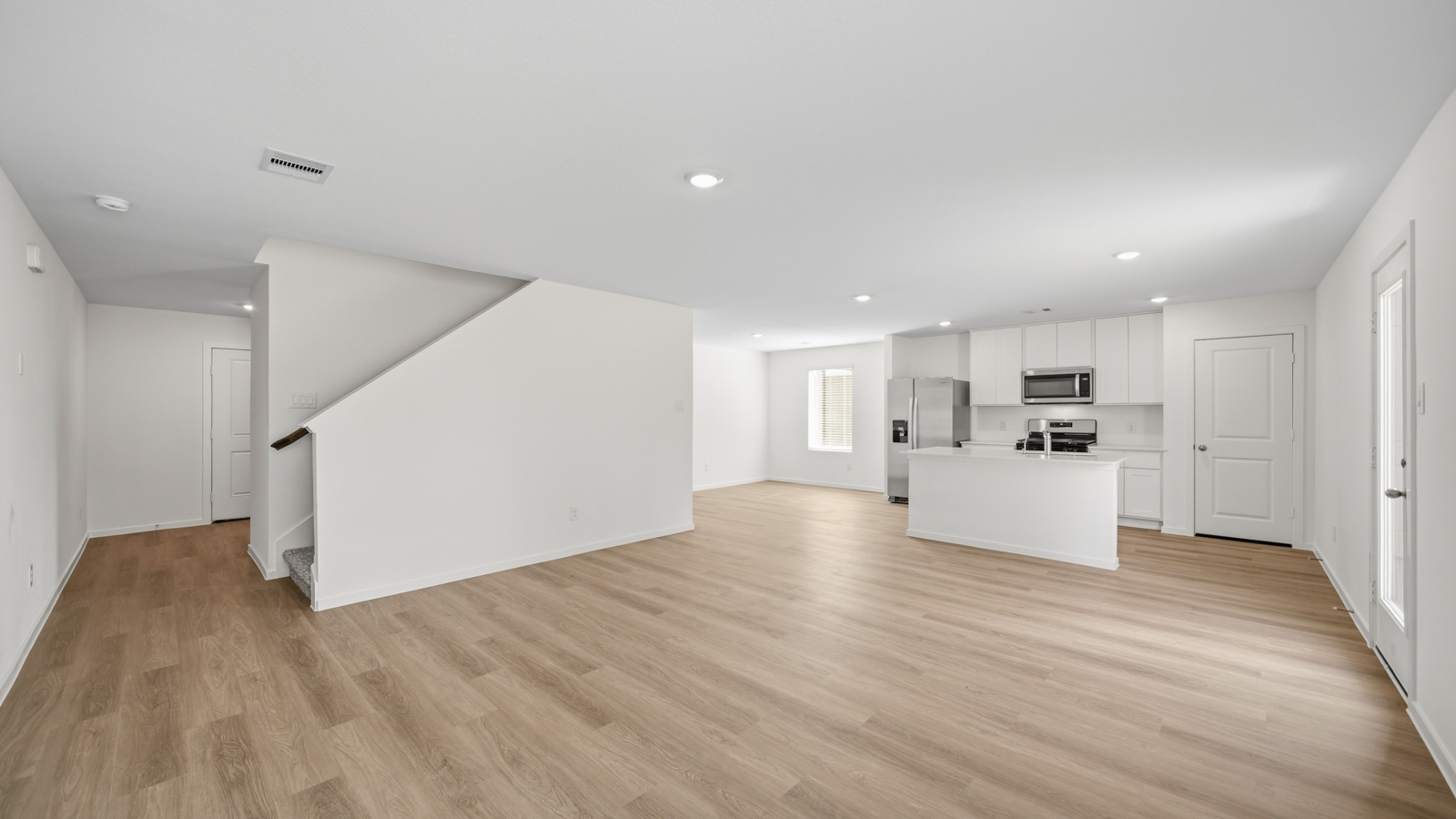 kitchen with quartz countertops