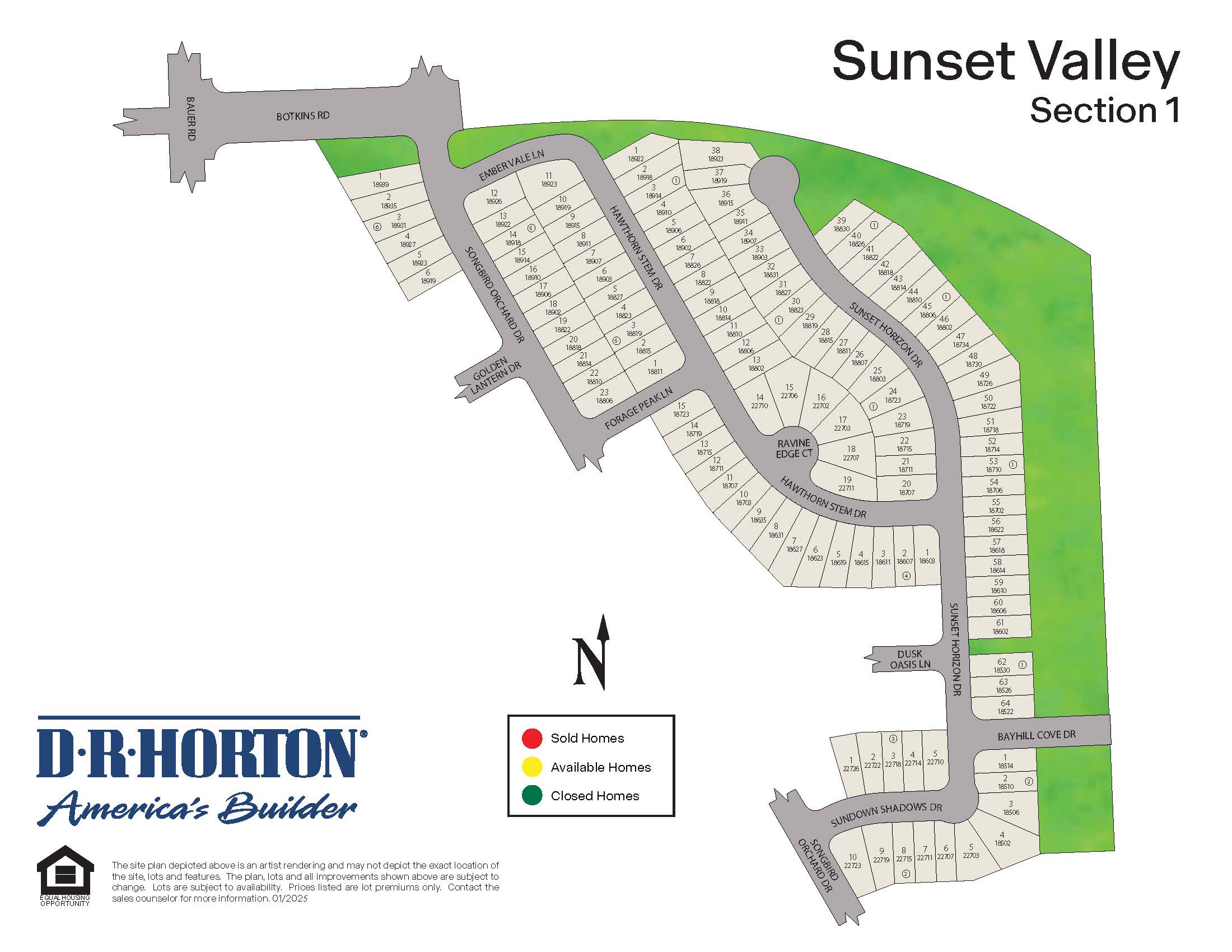 Static Lot Map