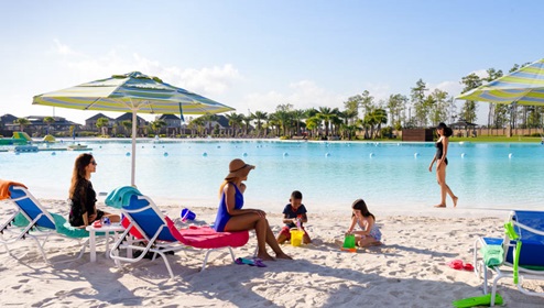 Lagoon at Sunterra Lakes