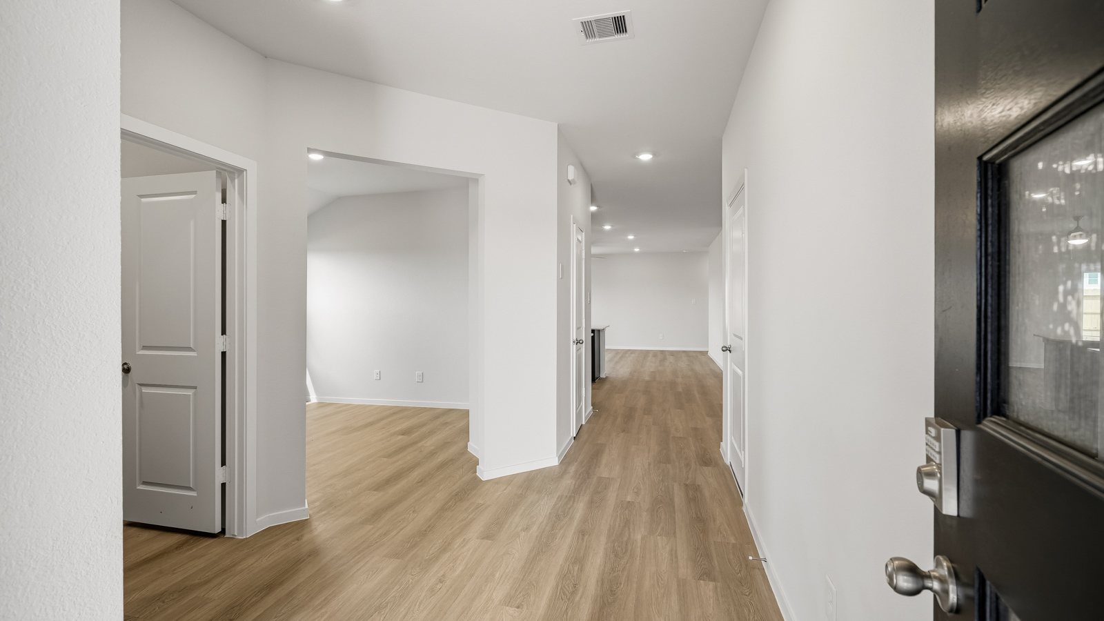 entryway with vinyl flooring