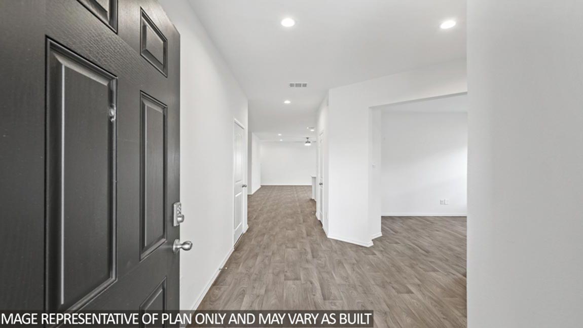 entryway with vinyl flooring