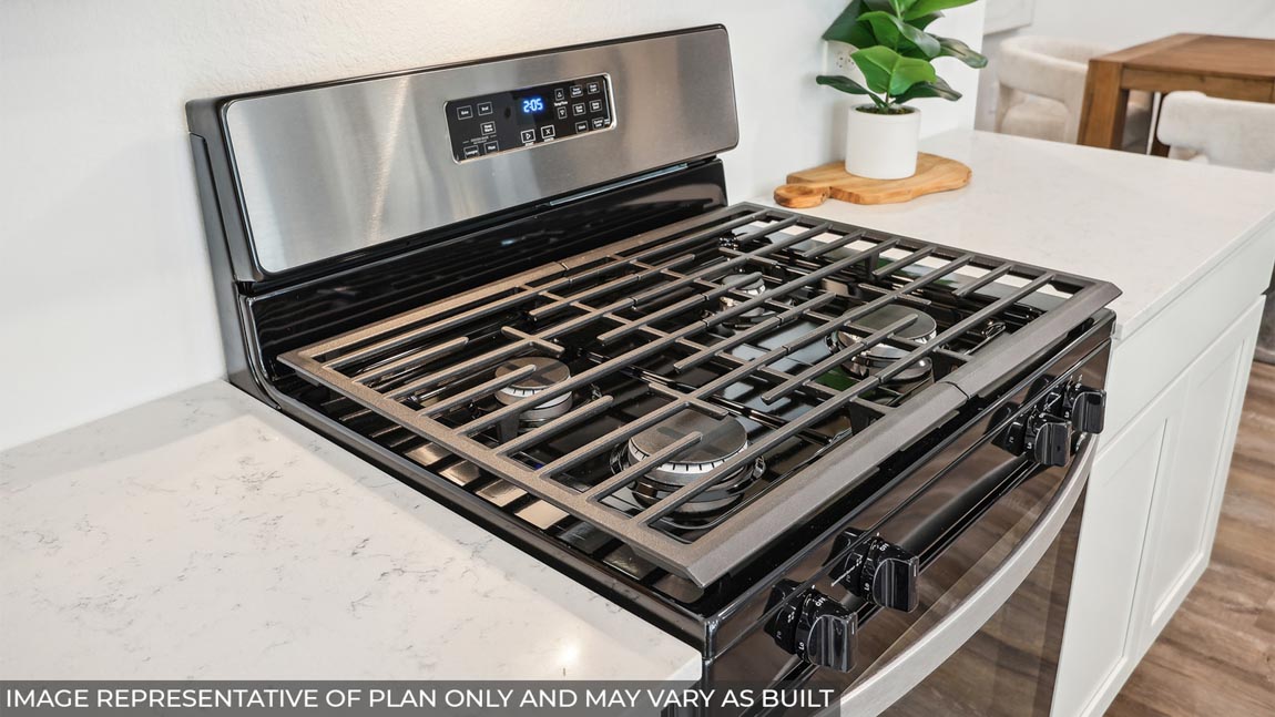 kitchen with stainless steel appliances