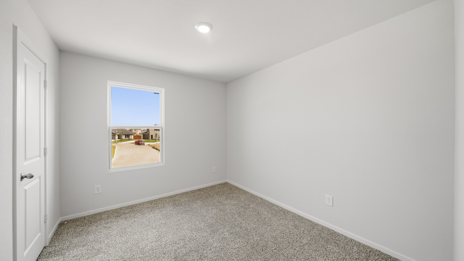 bedroom with carpet flooring