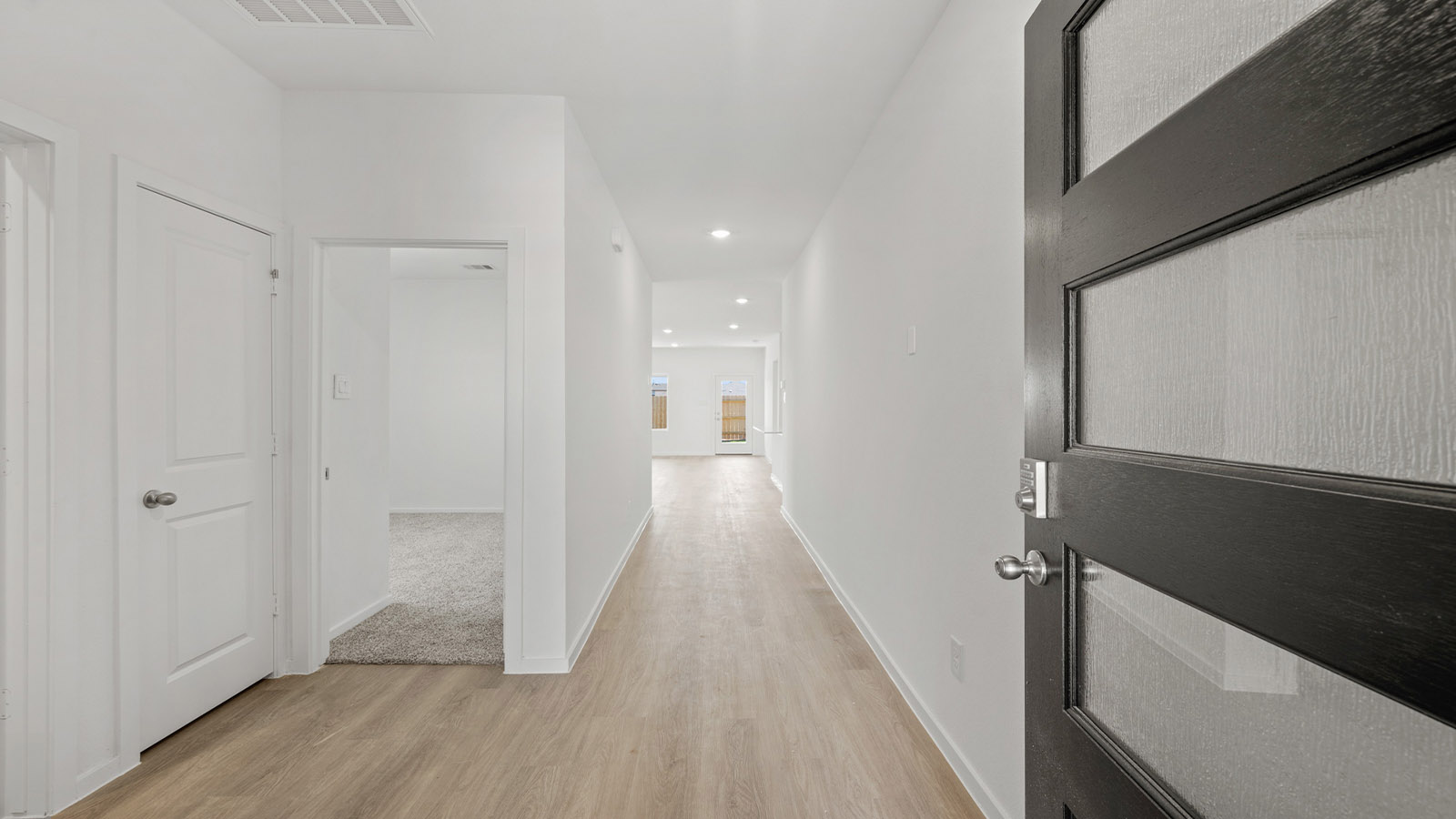 entryway with vniyl flooring