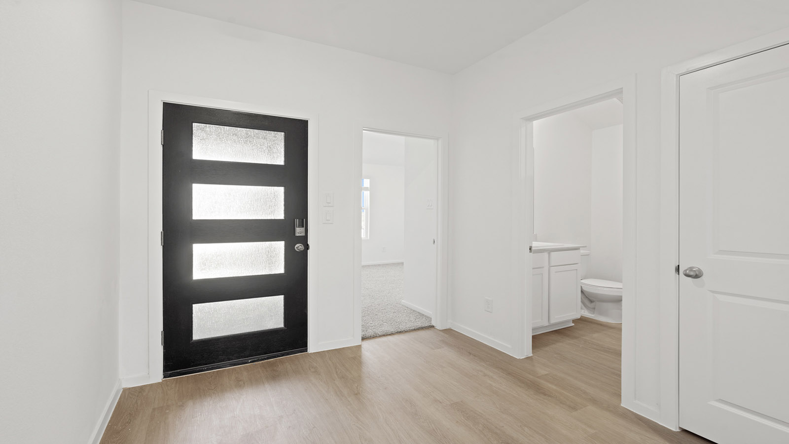 entryway with vniyl flooring