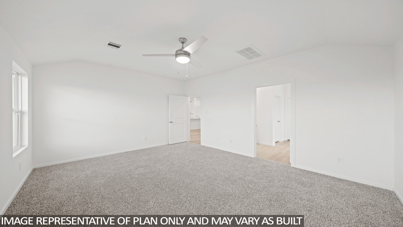 bedroom with carpet flooring