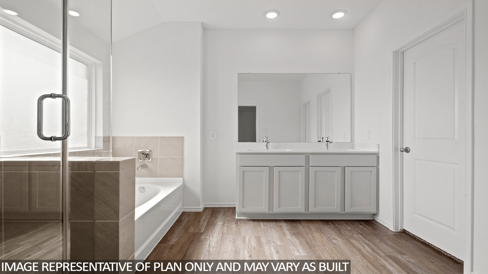 primary athroom with stand up shower