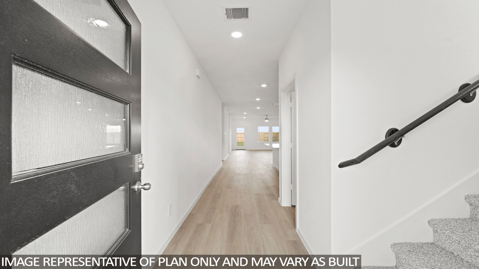 entryway with vinyl flooring