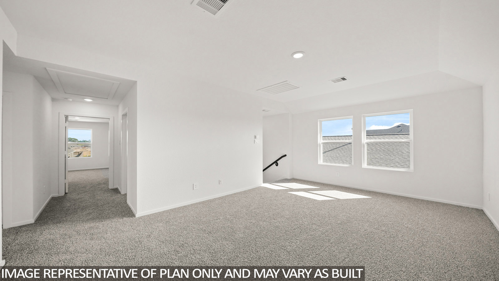 bedroom with carpet flooring