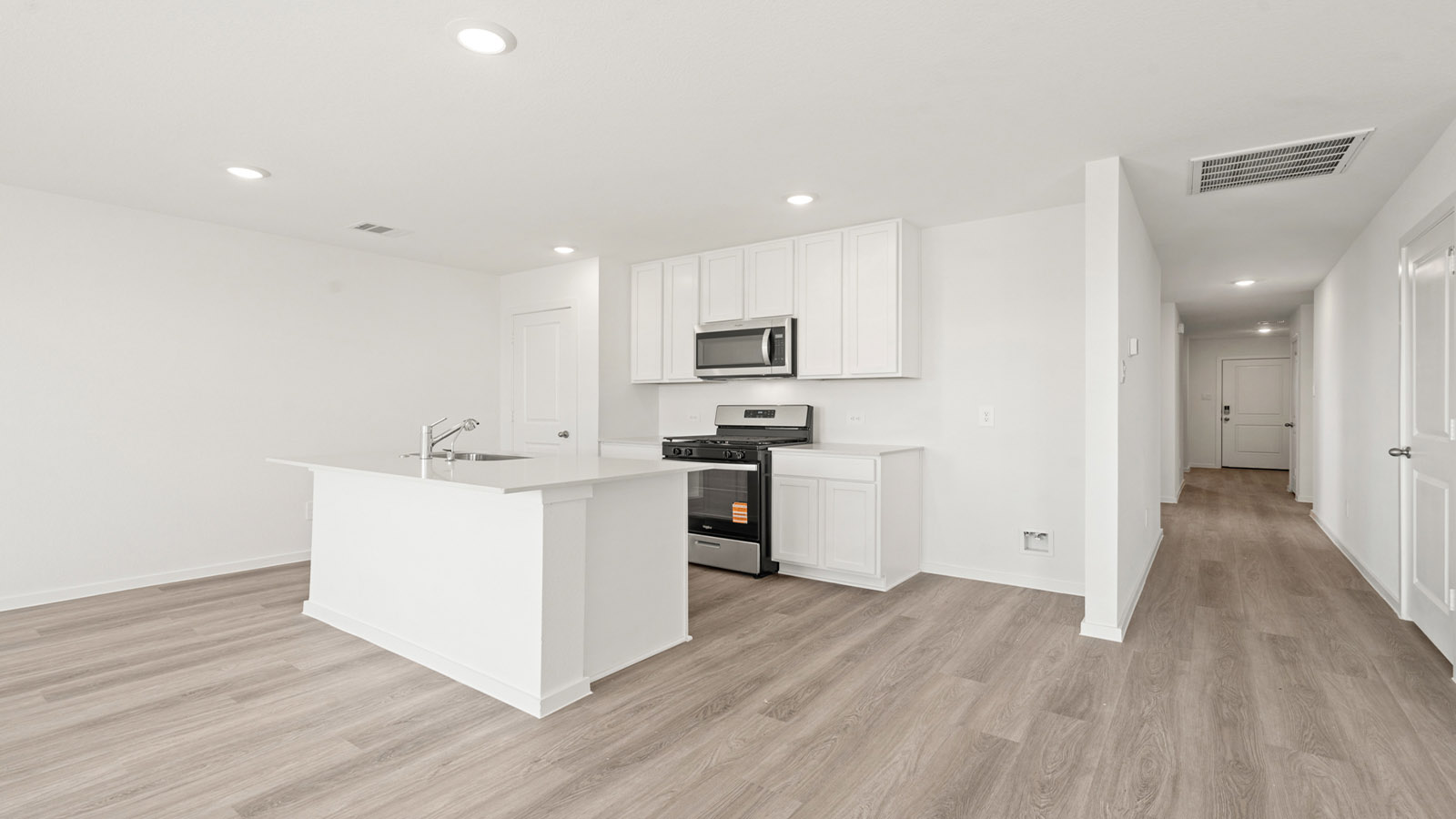 kitchen with stainless steel appliances