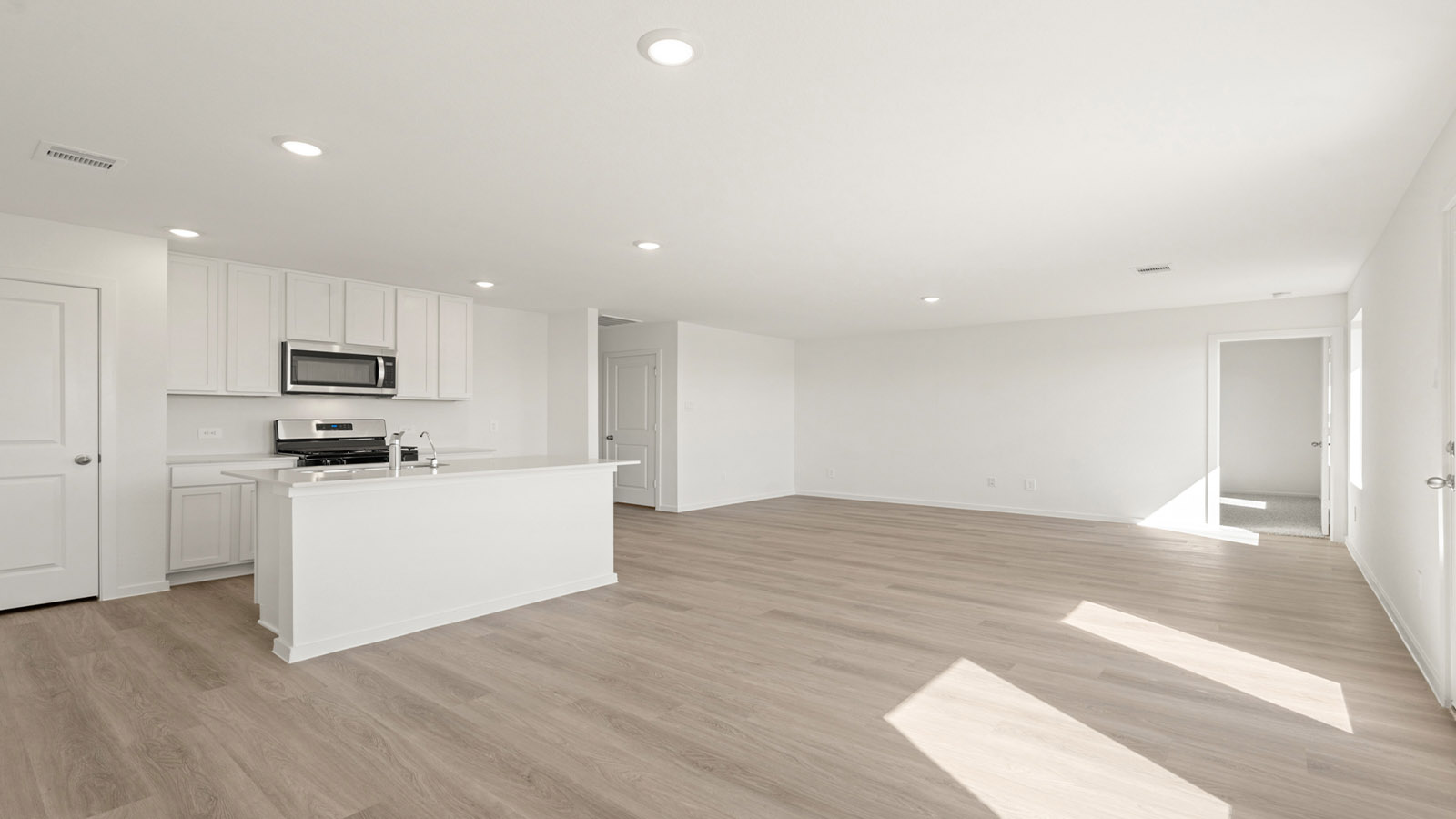 kitchen with stainless steel appliances