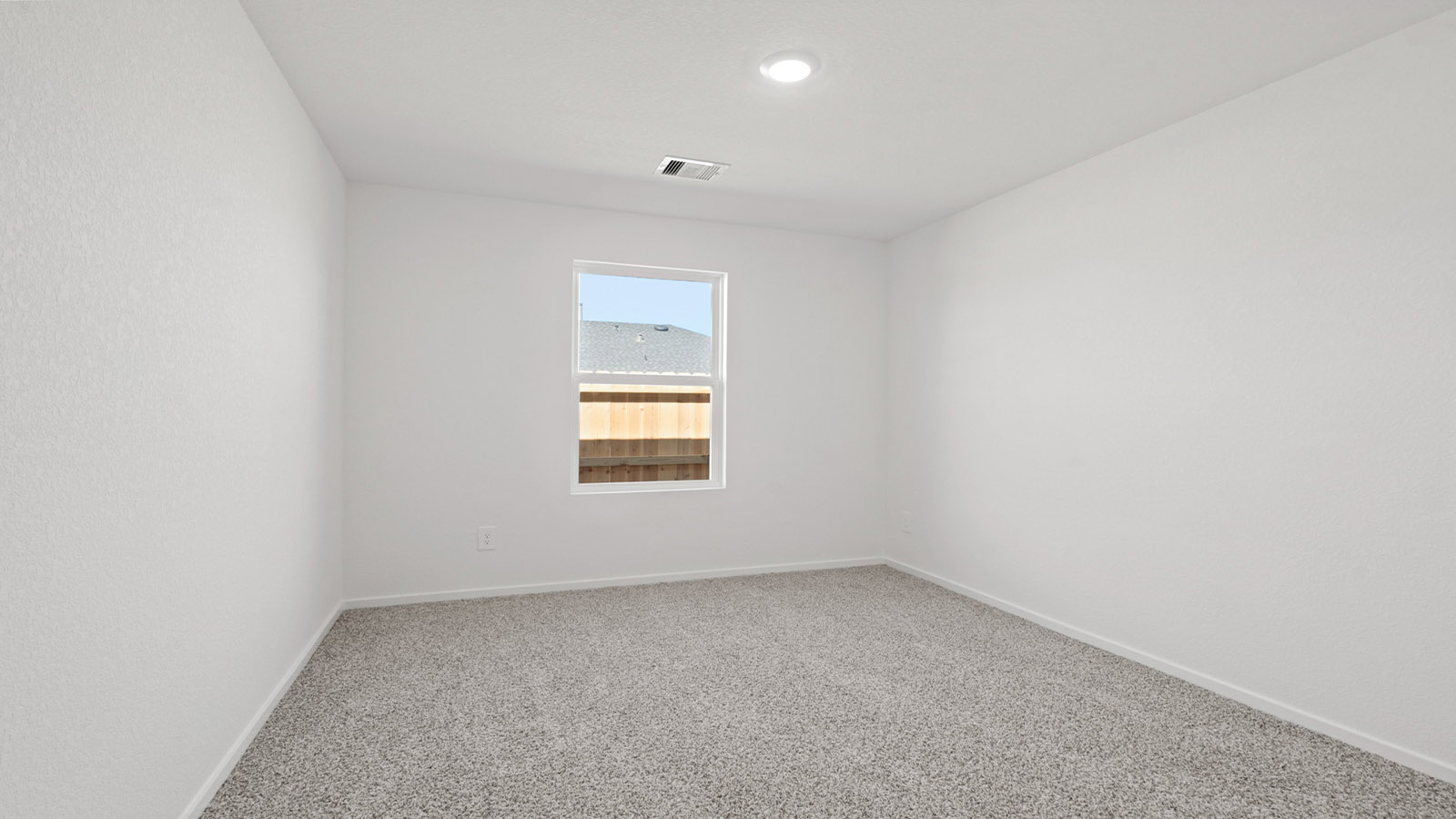 bedroom with carpet