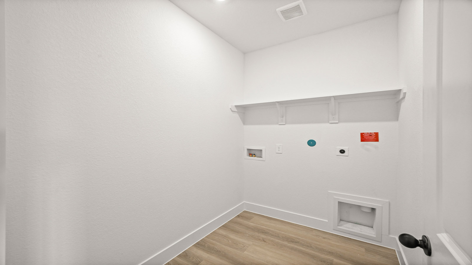 Utility room with storage