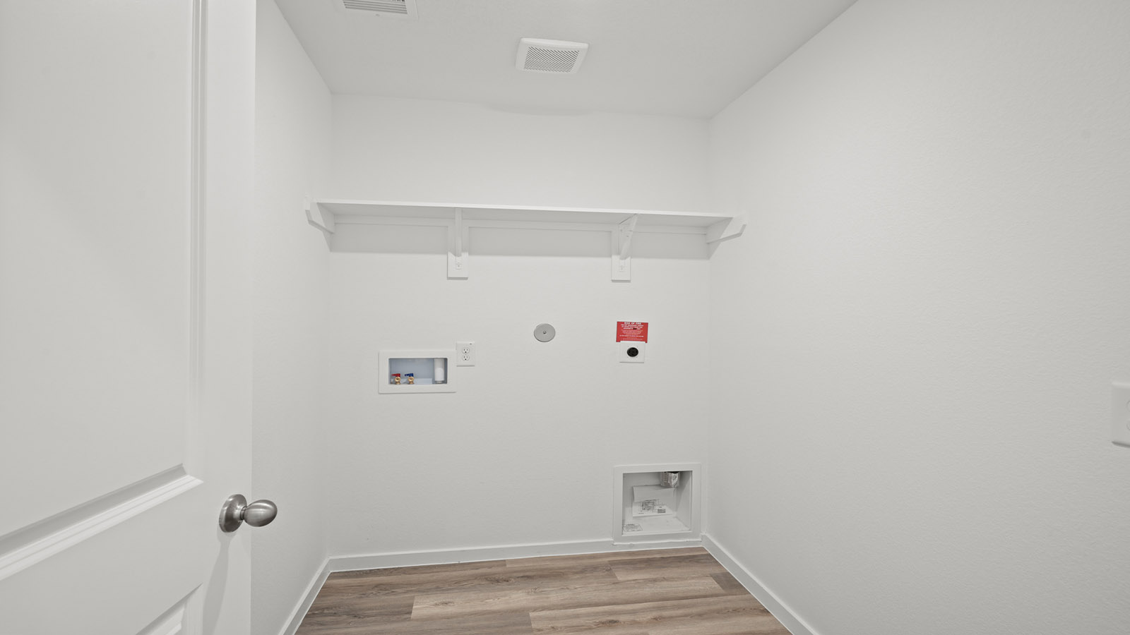Utility room with storage
