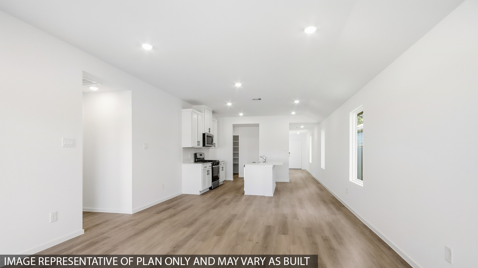 kitchen with quartz countertops and stainless steel appliances