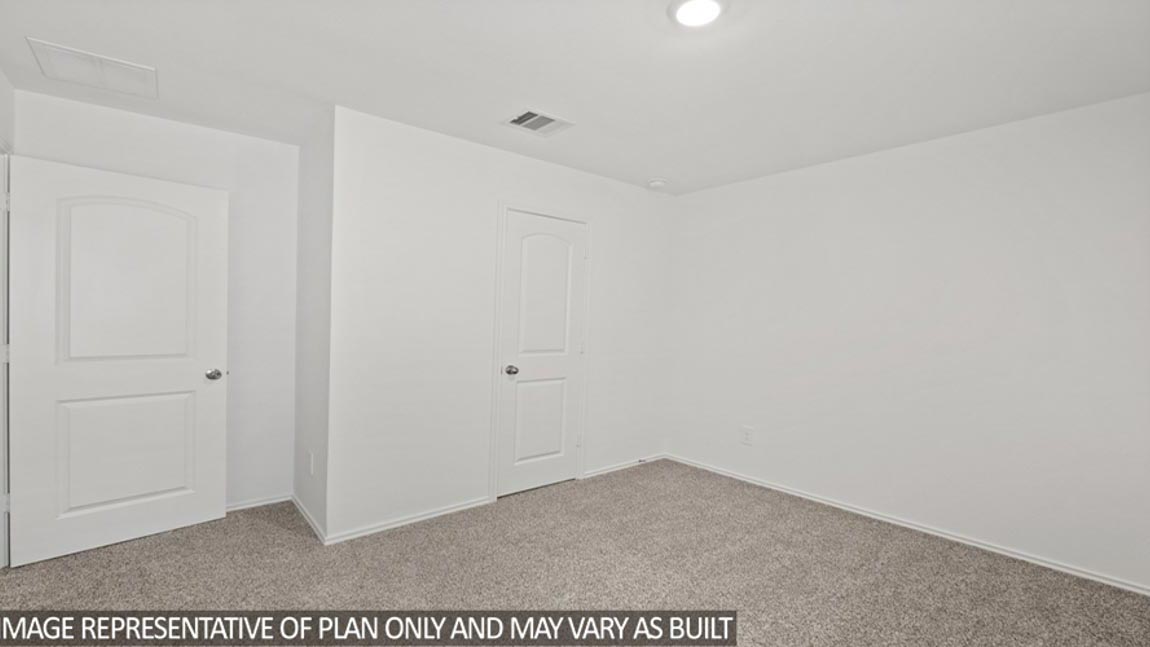 bedroom with carpet flooring in Hockley, Texas