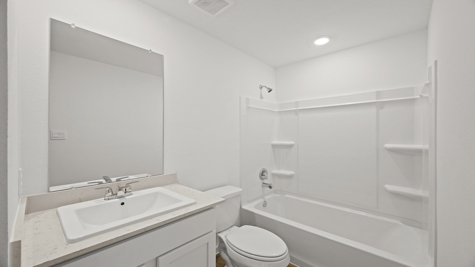 Secondary tub/shower combo