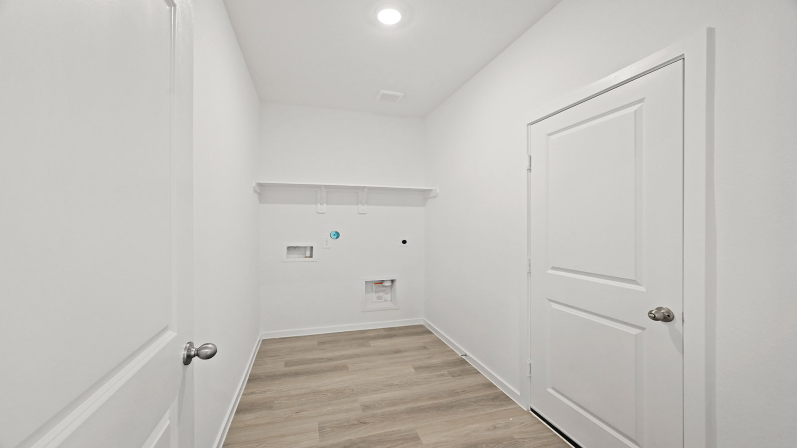 utility room with storage