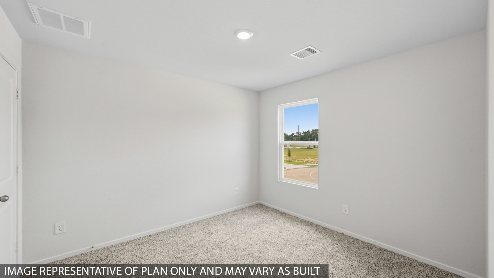 bedroom with carpet flooring