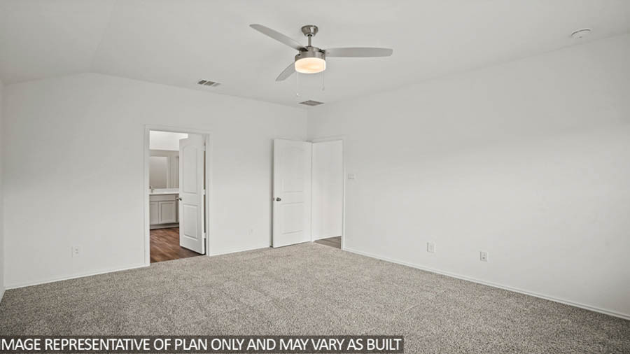 bedroo with carpet flooring