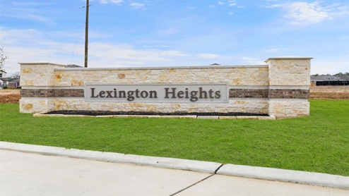 Lexington Heights monument.