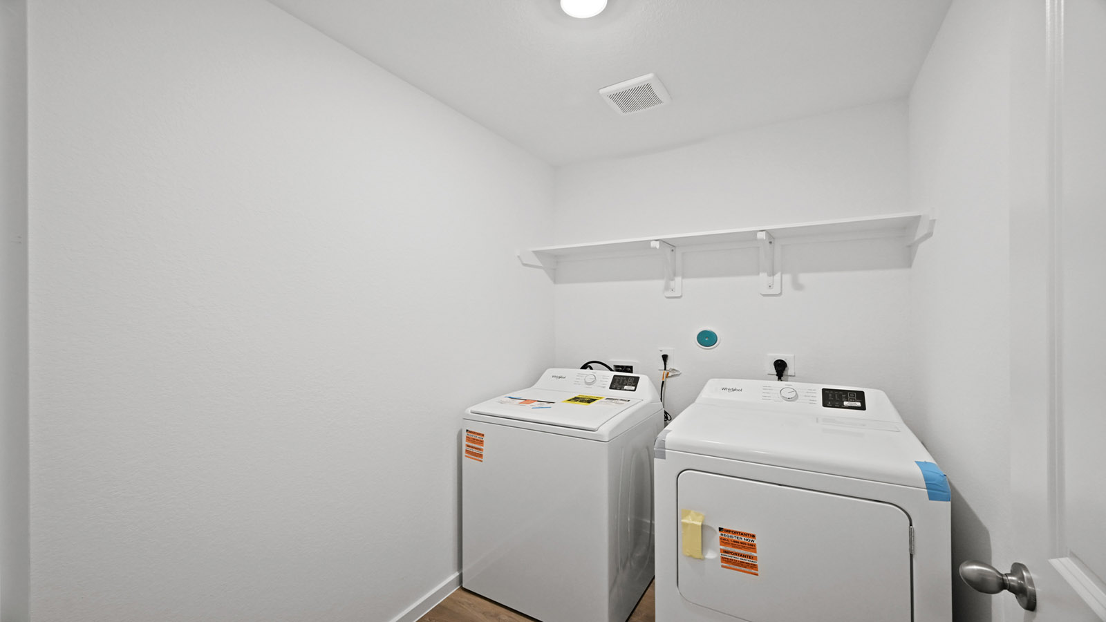 Utility room with storage