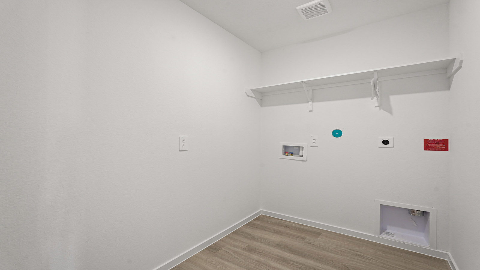 Utility room with storage