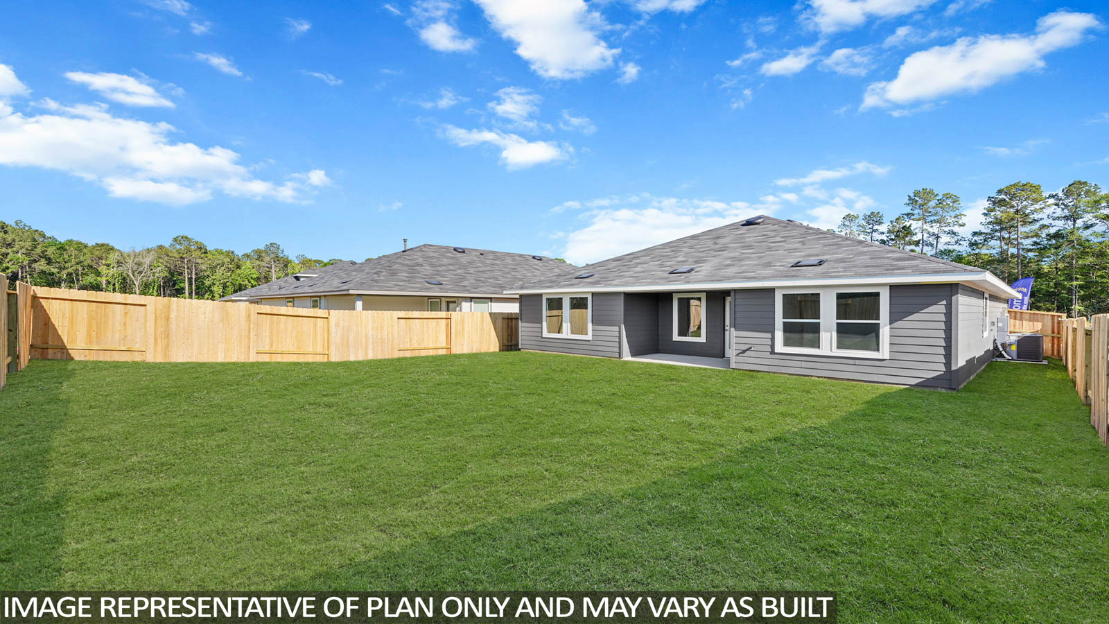 back of house with james hardie siding and glass back door