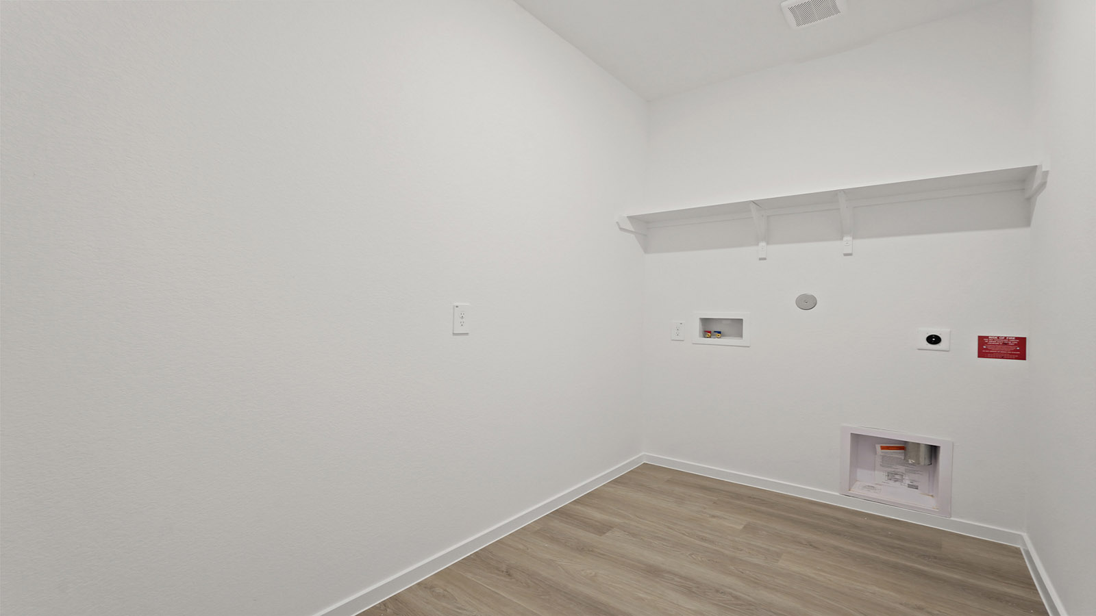 Utility room with storage