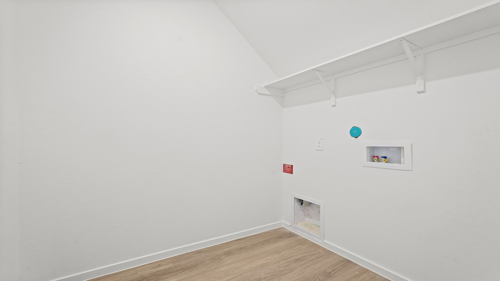 Utility room with storage