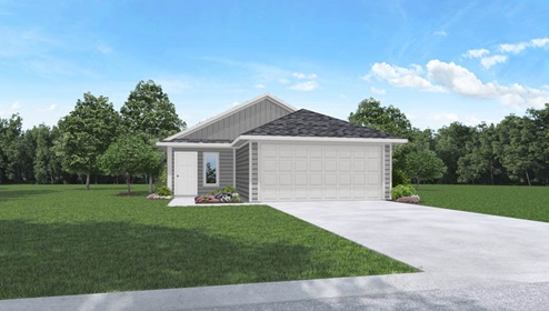 Rendering of X30A elevation AS.