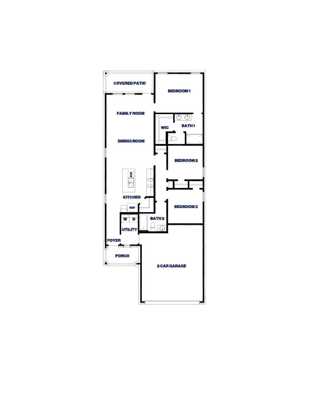 Amber floor plan.