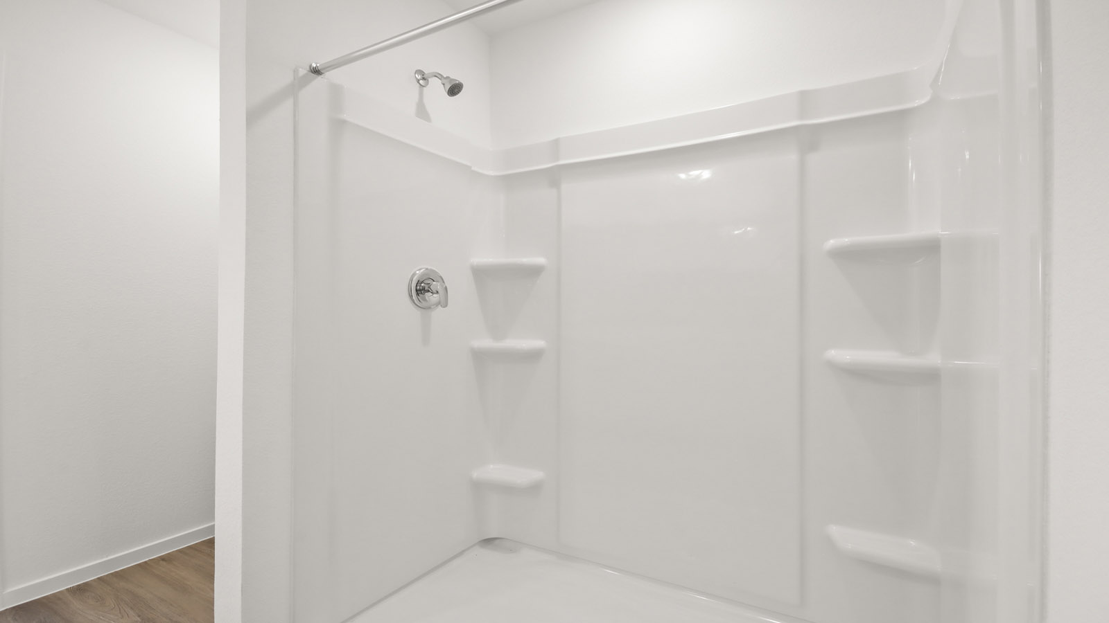 Primary bathroom with stand-alone shower