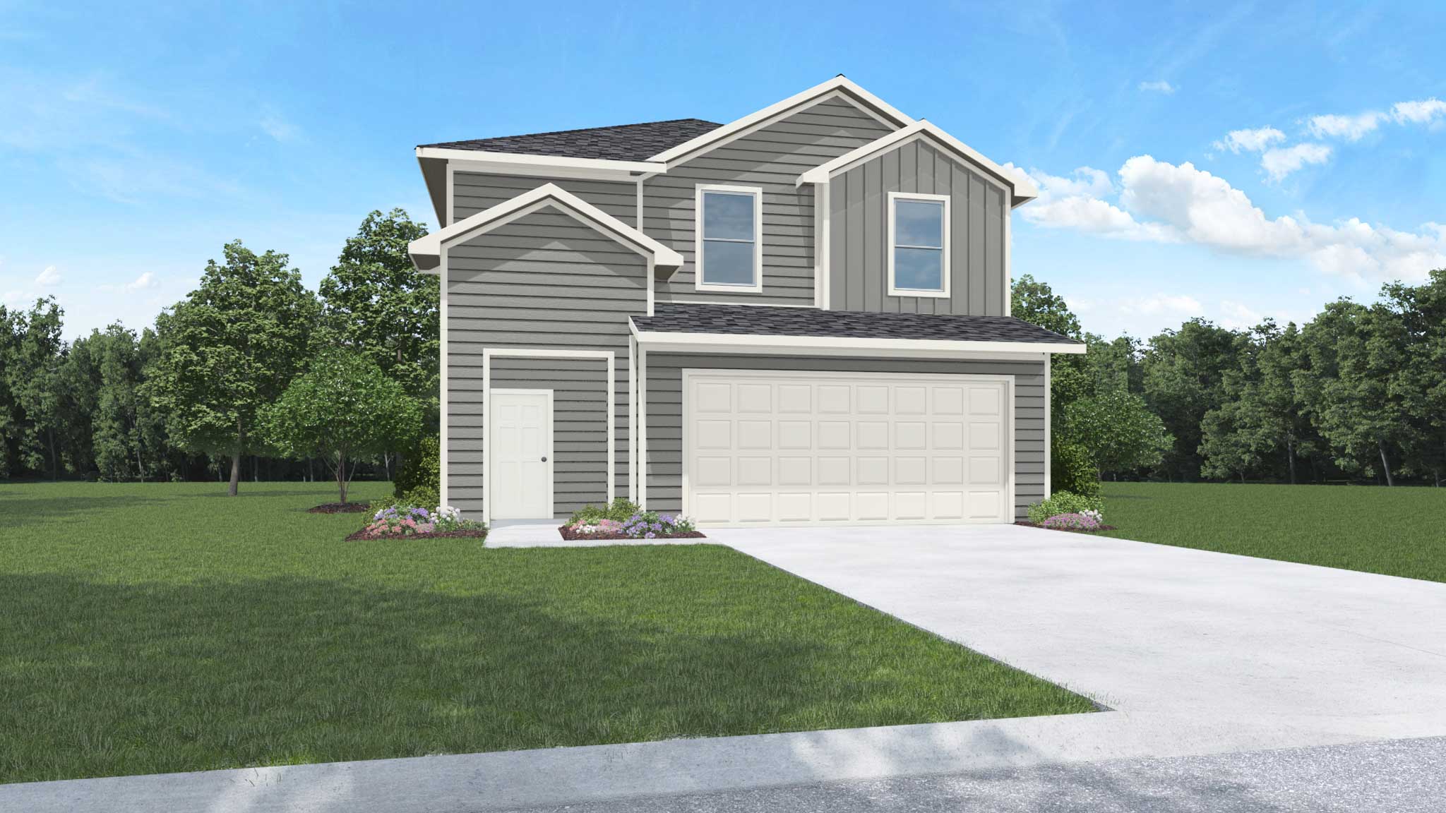 Rendering of X30G elevation AS.