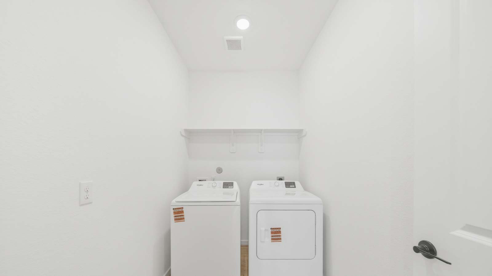 Utility room with storage