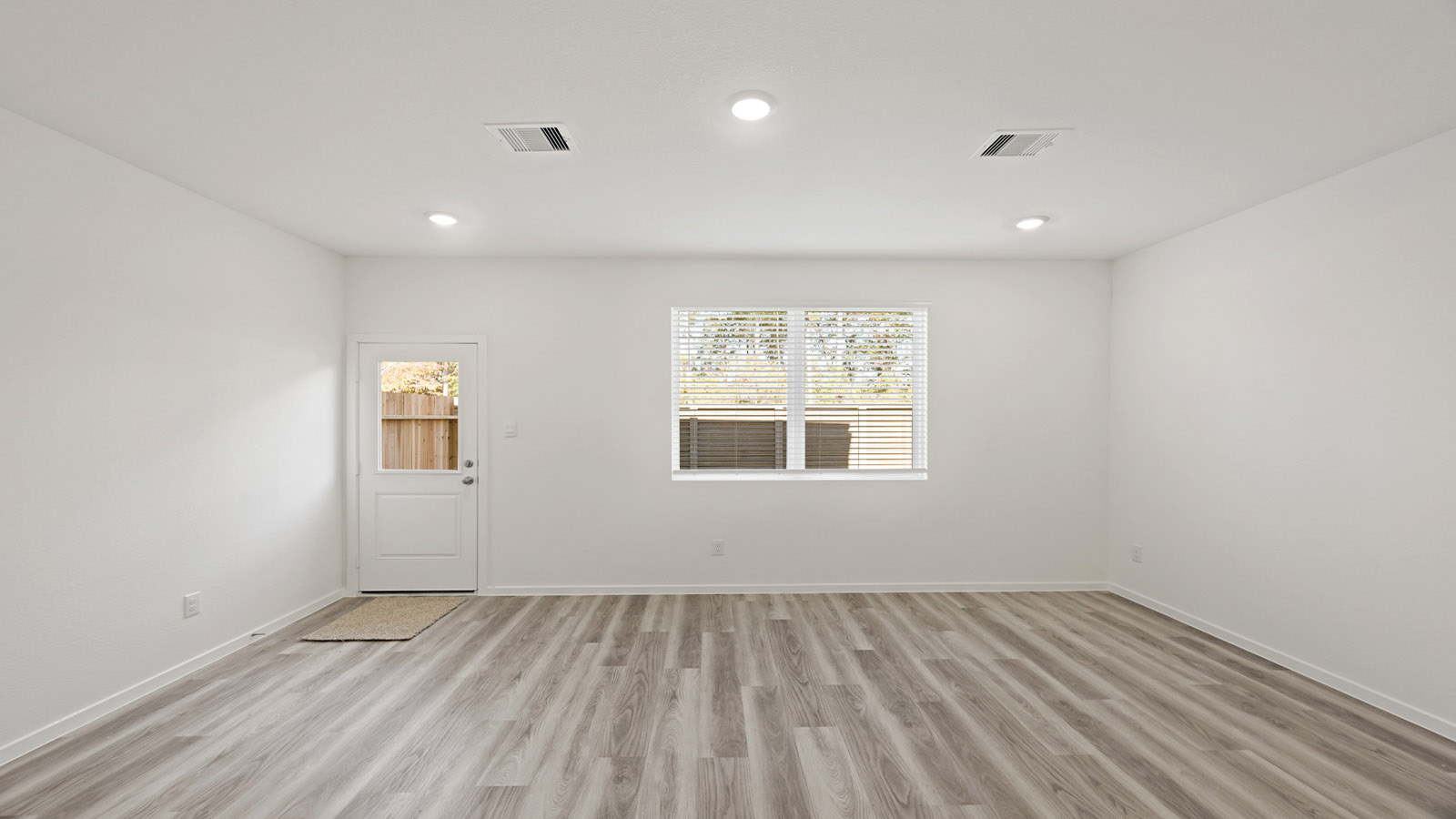 living room with bright windows